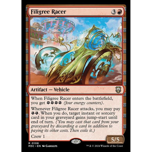 Filigree Racer, 108, rare, Magic: The Gathering, Modern Horizons 3