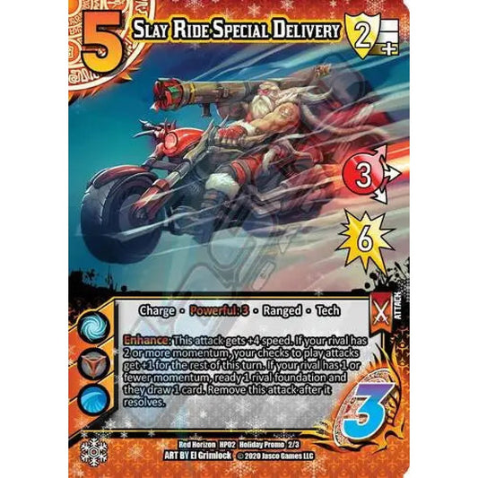 Slay Ride Special Delivery, 2/3, P, UniVersus, Promos