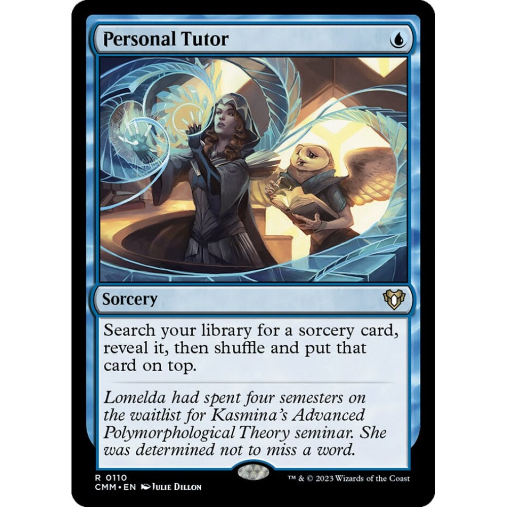 Personal Tutor rare 110 Magic the Gathering Commander Masters