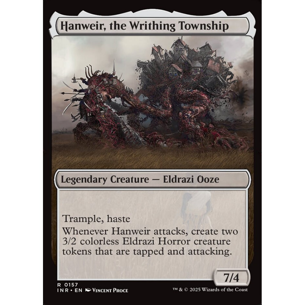 Hanweir, the Writhing Township (R 157b INR Foil)