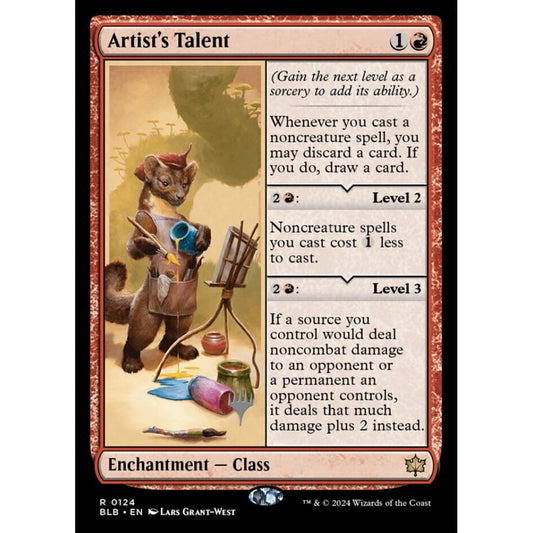 Artist's Talent (R 124p PBLB Foil)