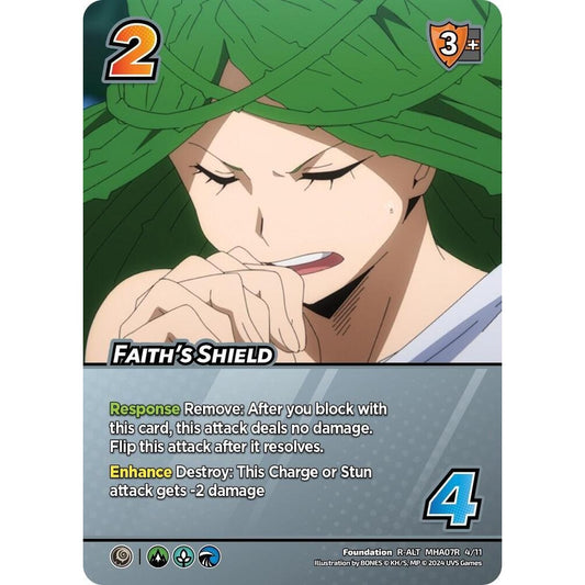 Faith's Shield, 4/11, MHA07R, Universus, Girl Power, nan