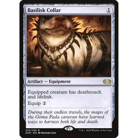 Basilisk Collar rare 233 Magic the Gathering Double Masters