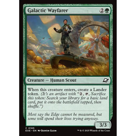 Galactic Wayfarer common 185 Magic the Gathering Edge of Eternities
