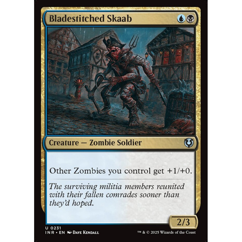 Bladestitched Skaab, 231, uncommon, Magic: The Gathering, Innistrad Remastered