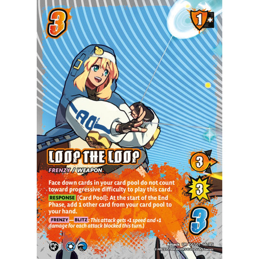 Loop the Loop 46/85 Universus Card Game Guilty Gear -Strive- UR Foil
