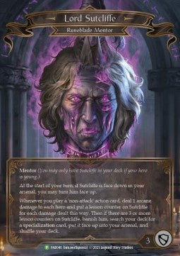 Lord Sutcliffe (Rainbow Foil) - FAB Promos (Promo) [FAB-046]