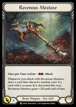 Ravenous Meataxe (Cold Foil) - LGS Promos (Promo) [LGS-047]