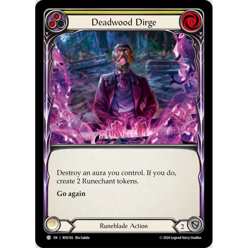 Deadwood Dirge, Yellow), Common, Flesh and Blood, Rosetta