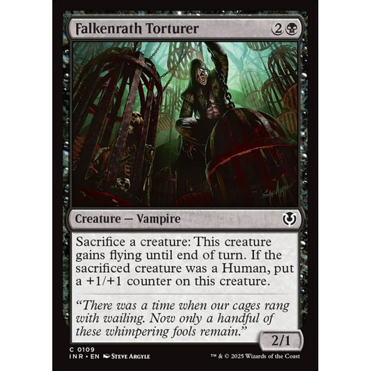 Falkenrath Torturer, 109, common, Magic: The Gathering, Innistrad Remastered
