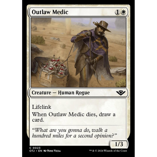 Outlaw Medic, 23, common, Magic: The Gathering, Outlaws of Thunder Junction
