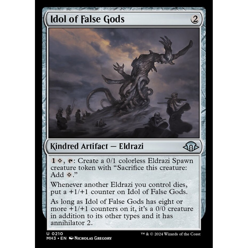 Idol of False Gods, 210, uncommon, Magic: The Gathering, Modern Horizons 3