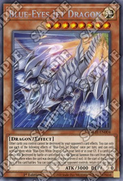 Blue-Eyes Jet Dragon (V.1 - Secret Rare)