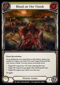 Blood on Her Hands (Regular) - Everfest - First (Majestic) [EVR-F-055]