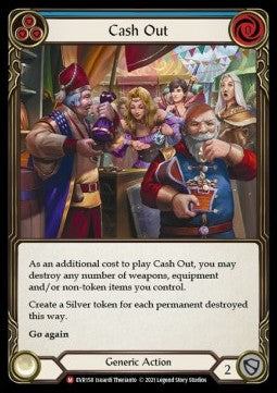 Cash Out (Rainbow Foil) - Everfest - First (Majestic) [EVR-F-158]