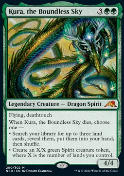 Kura, the Boundless Sky - Kamigawa: Neon Dynasty (Mythic) [NEO-200]