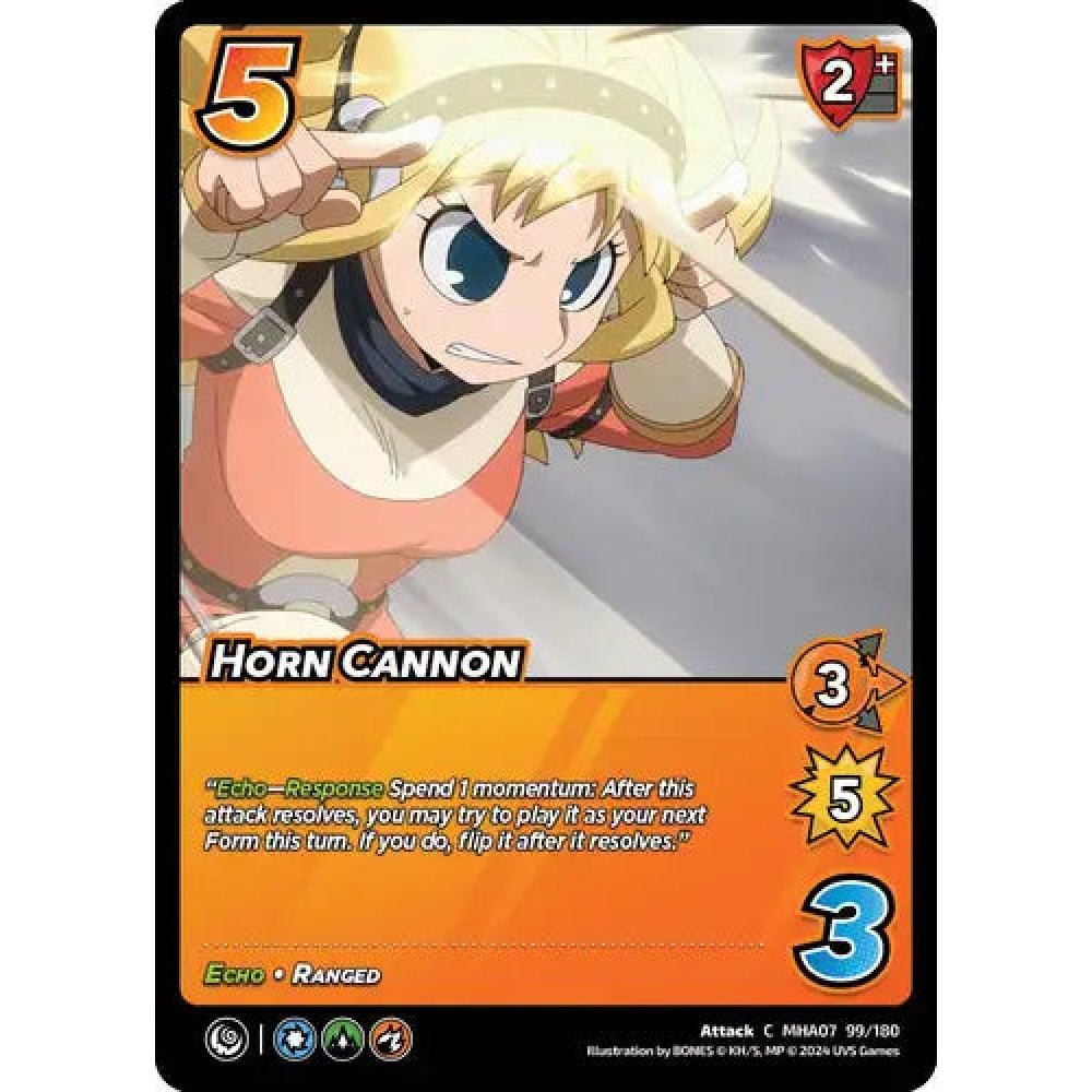 Horn Cannon, 99/180, C, UniVersus, MHA07 Girl Power
