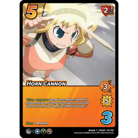 Horn Cannon, 99/180, C, UniVersus, MHA07 Girl Power