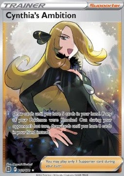 Cynthia's Ambition - Brilliant Stars (Ultra Rare) [BRS-169]