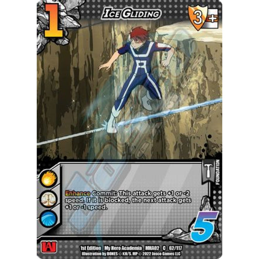 Ice Gliding, 62/117, C, UniVersus, MHA02 Crimson Rampage