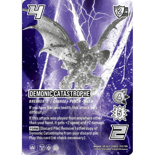Demonic Catastrophe 212/185 TK802 Universus Tekken 8 Attack SR-ALT