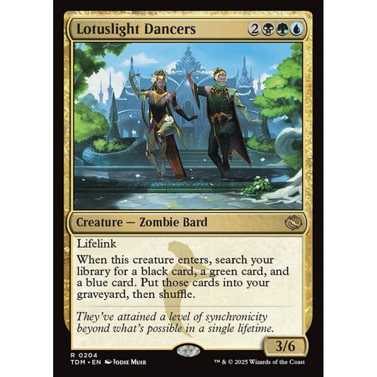 Lotuslight Dancers rare 204 Magic the Gathering Tarkir: Dragonstorm