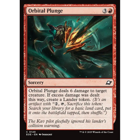 Orbital Plunge common 149 Magic the Gathering Edge of Eternities