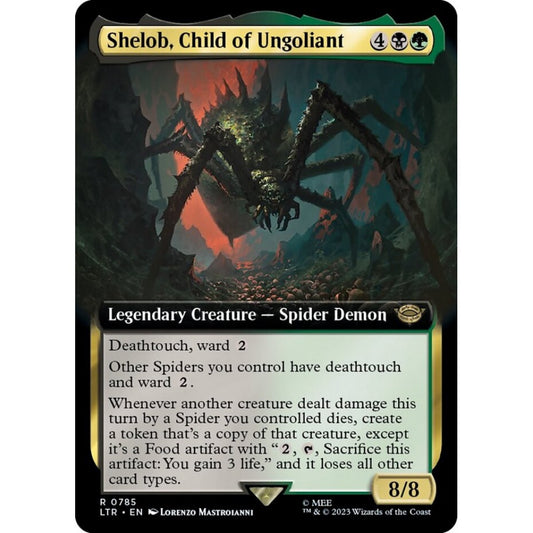 Shelob, Child of Ungoliant, rare, 785, Magic the Gathering, The Lord of the Rings: Tales of Middle-earth