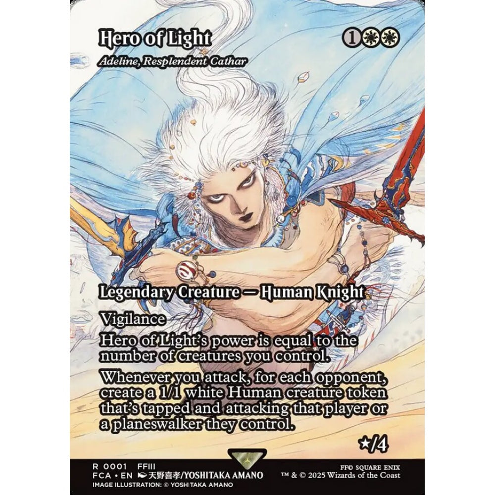 Adeline, Resplendent Cathar rare 1 Magic the Gathering Final Fantasy: Through the Ages