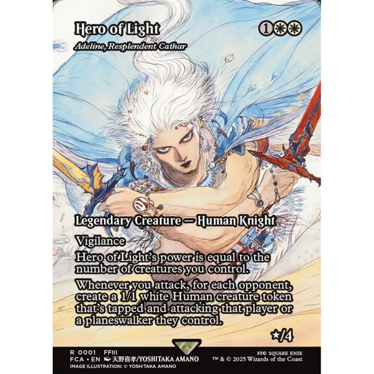 Adeline, Resplendent Cathar rare 1 Magic the Gathering Final Fantasy: Through the Ages