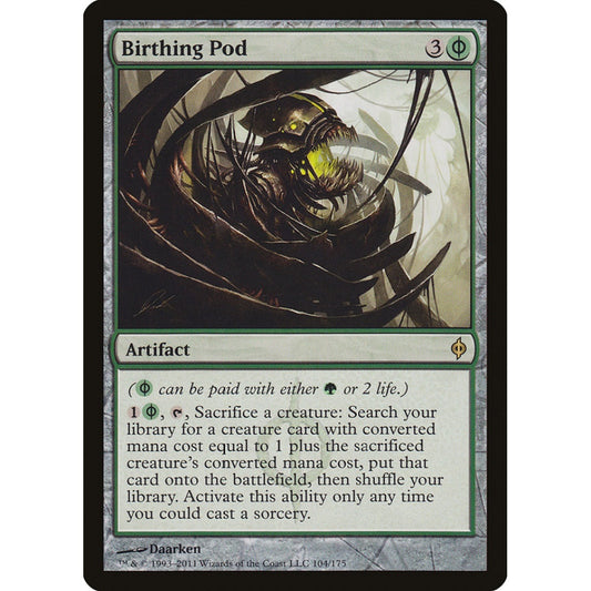 Birthing Pod rare 104 Magic the Gathering New Phyrexia
