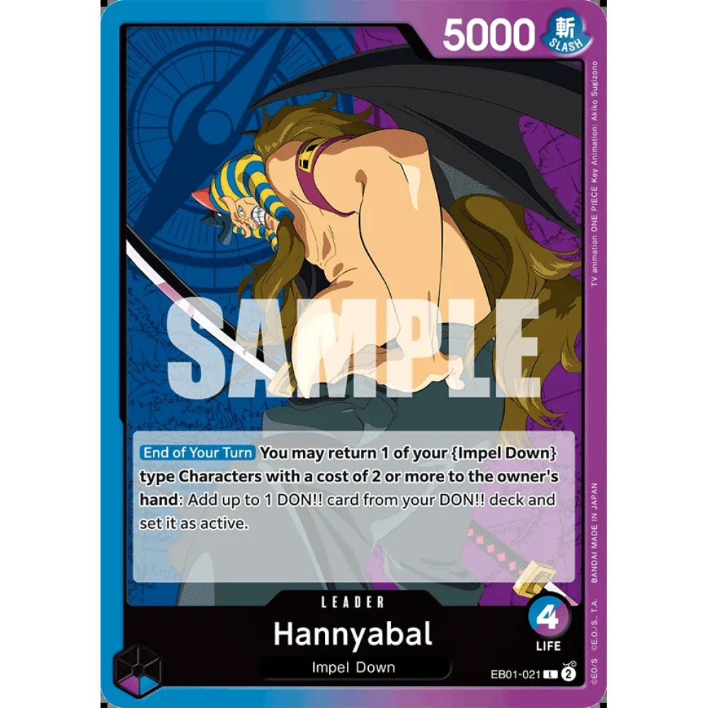 Hannyabal, EB01-021, Leader, One Piece, Memorial Collection