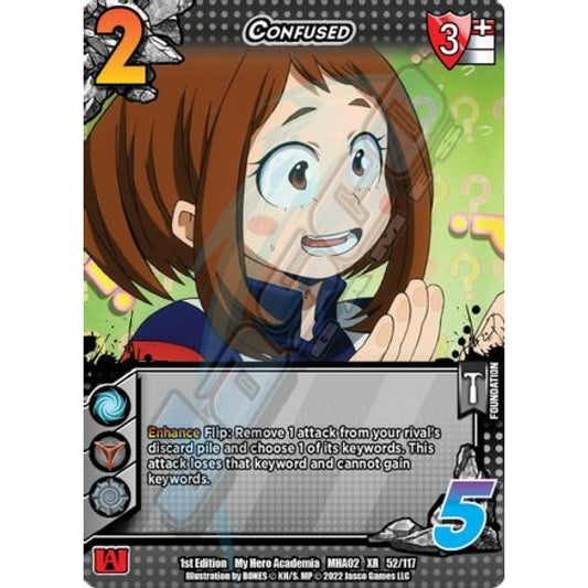 Confused, 52/117, XR, UniVersus, MHA02 Crimson Rampage