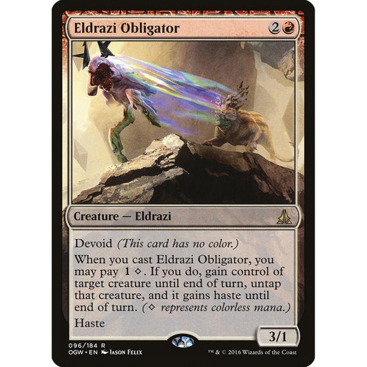 Eldrazi Obligator rare 96 Magic the Gathering Oath of the Gatewatch