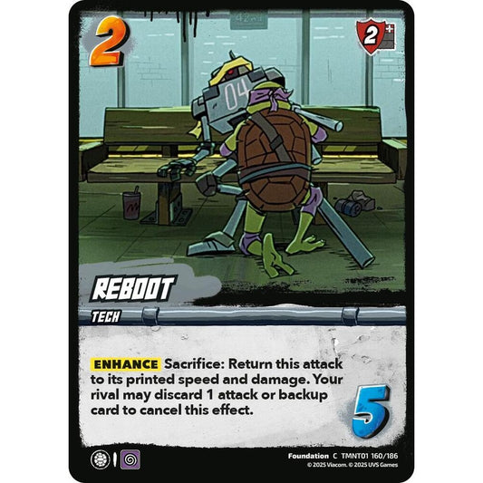 Reboot 160/186 TMNT01 Universus Teenage Mutant Ninja Turtles Foundation C