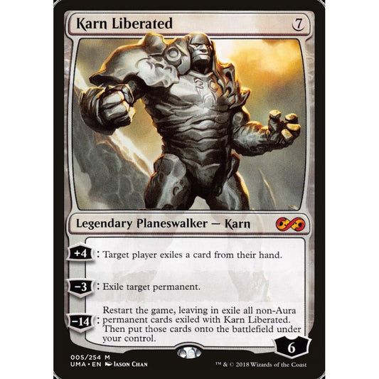 Karn Liberated mythic 5 Magic the Gathering Ultimate Masters