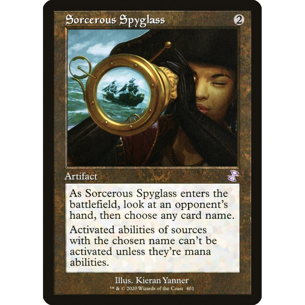 Sorcerous Spyglass special 401 Magic the Gathering Time Spiral Remastered