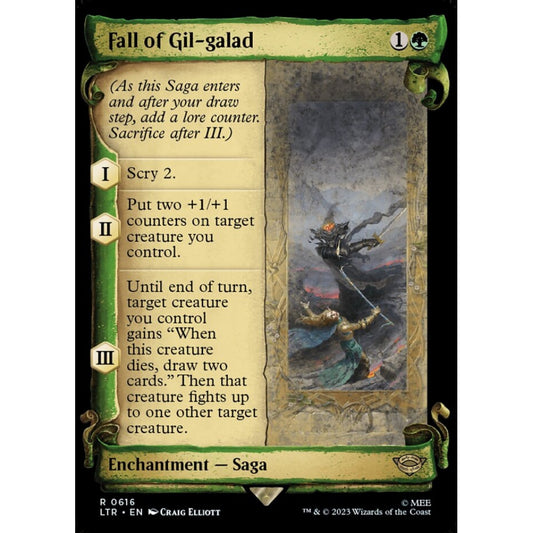 Fall of Gil-galad, rare, 616, Magic the Gathering, The Lord of the Rings: Tales of Middle-earth
