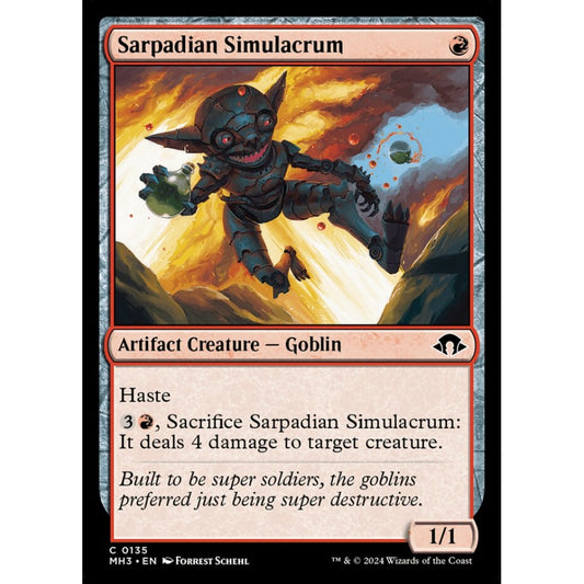 Sarpadian Simulacrum, 135, common, Magic: The Gathering, Modern Horizons 3
