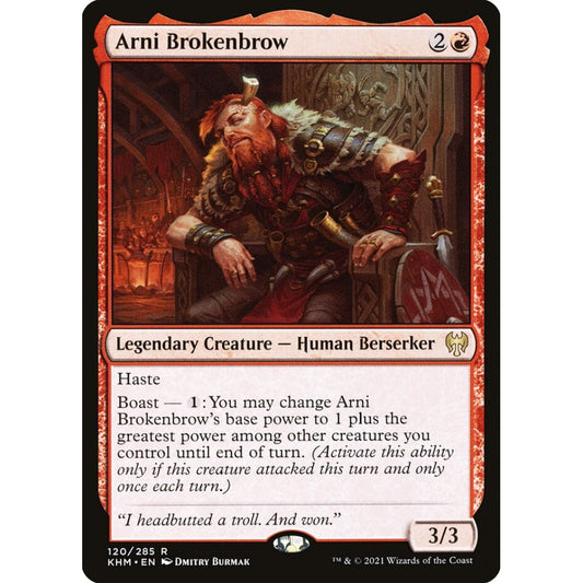 Arni Brokenbrow rare 120 Magic the Gathering Kaldheim