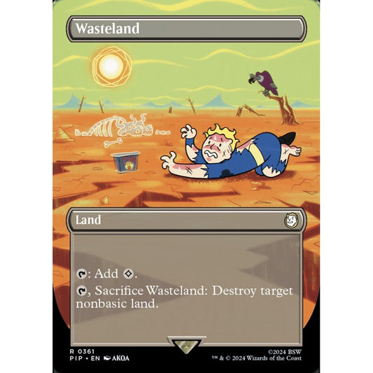 Wasteland rare 361 Magic the Gathering Fallout