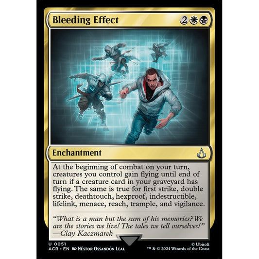 Bleeding Effect uncommon 51 Magic the Gathering Assassin's Creed