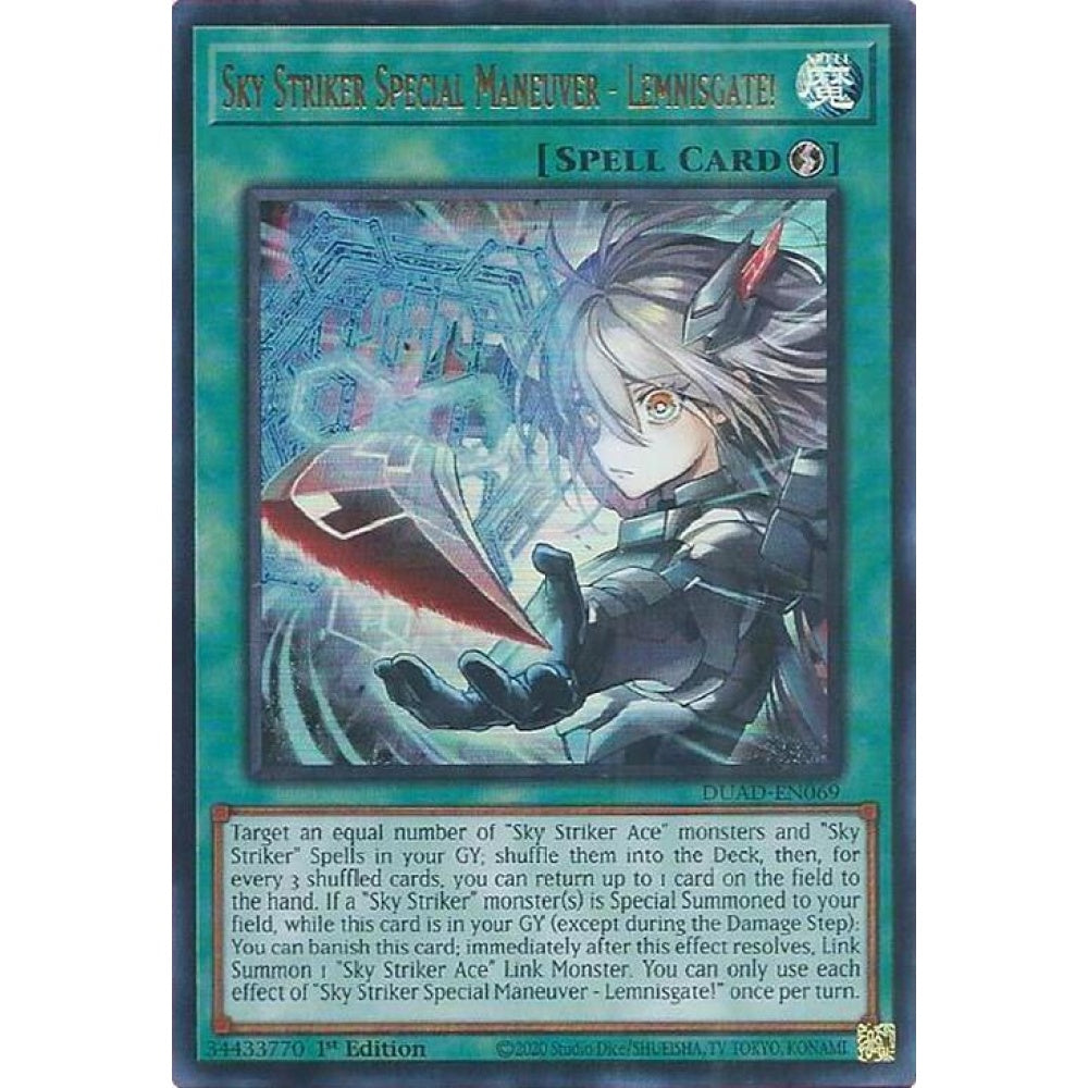 Sky Striker Special Maneuver - Lemnisgate! DUAD-EN069 Ultra Yu-Gi-Oh Duelist's Advance