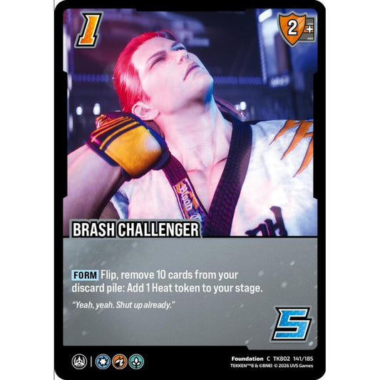 Brash Challenger 141/185 TK802 Universus Tekken 8 Foundation C