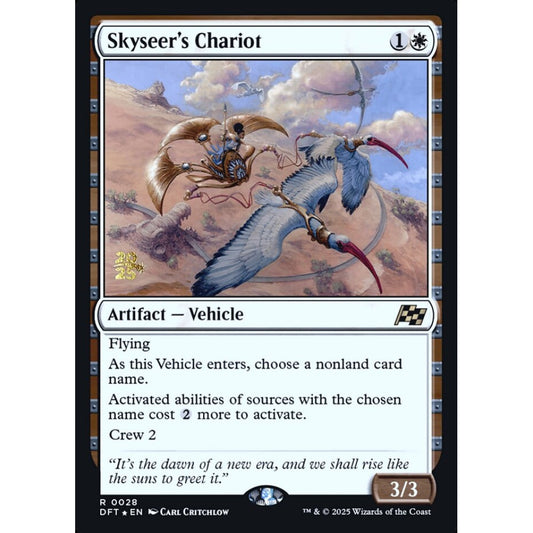 Skyseer's Chariot rare 28s Magic the Gathering Aetherdrift Promos