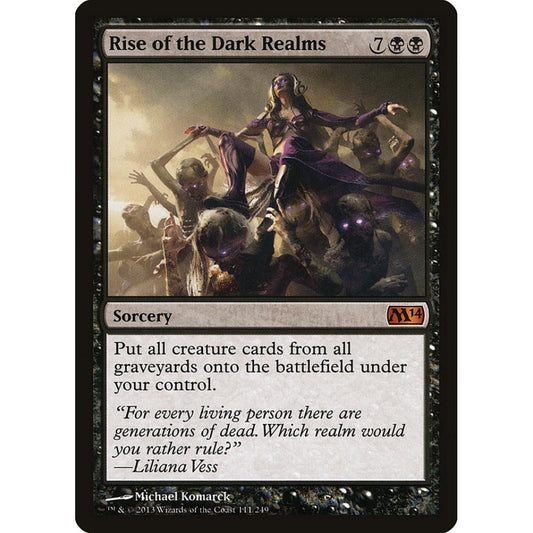 Rise of the Dark Realms mythic 111 Magic the Gathering Magic 2014