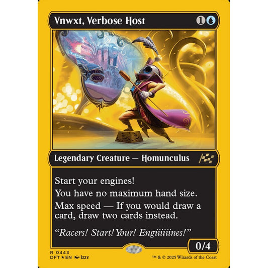 Vnwxt, Verbose Host, 443, rare, Magic: The Gathering, Aetherdrift