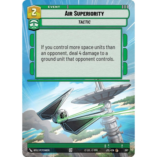 Air Superiority, C, JTL 387) Hyperspace, Star Wars Unlimited