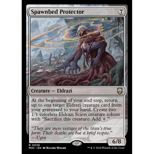 Spawnbed Protector, 36, rare, Magic: The Gathering, Modern Horizons 3
