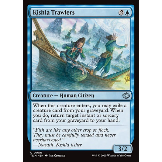 Kishla Trawlers uncommon 50 Magic the Gathering Tarkir: Dragonstorm